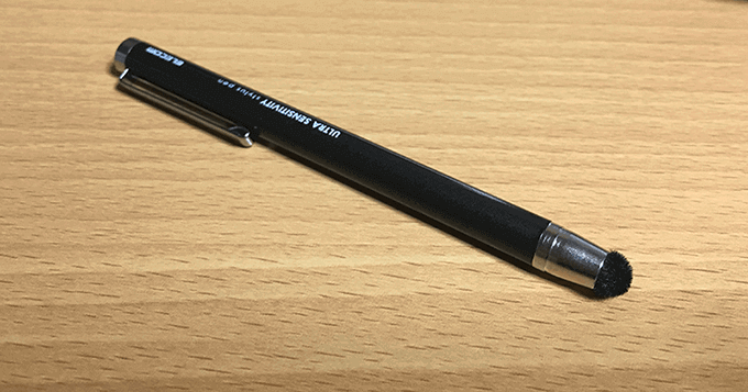 iPhoneやiPad、Androidで使える超高感度タイプのスタイラスペン（タッチペン）02