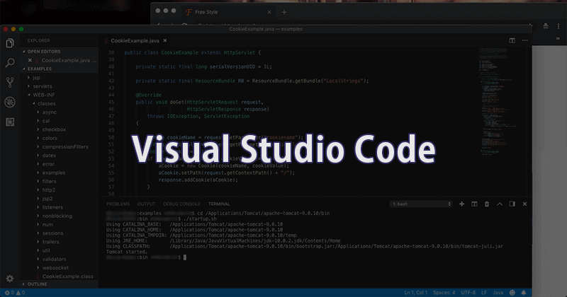 Web開発が捗る無料のテキストエディタ、Visual Studio Codeのインストール