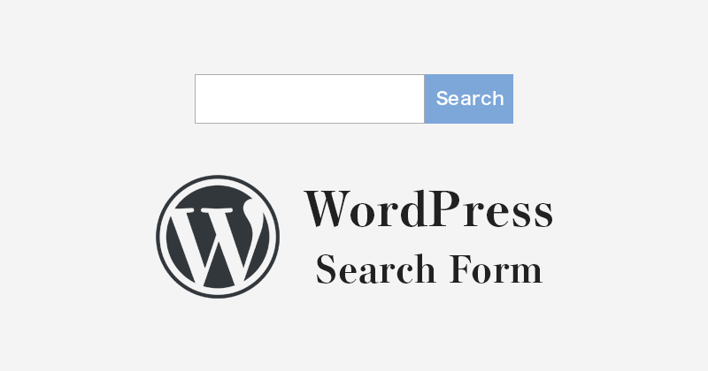 WordPressで独自のデザインの検索フォームを設置する方法