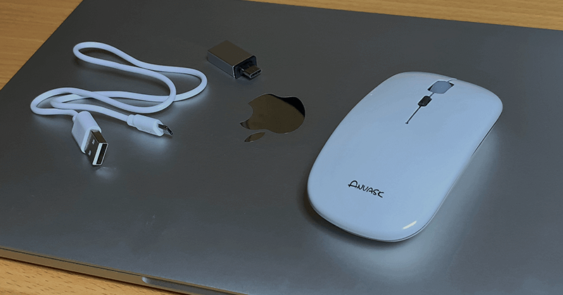 WindowsとMacで利用できる薄型ワイヤレスマウス