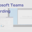 Microsoft Teamsで外部モニターのWeb会議や講義の動画を録画する