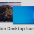 WindowsやMacでデスクトップのフォルダやアイコンの表示/非表示を切り替える