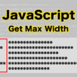 JavaScriptで複数要素の中から最も広い横幅の値を取得する方法