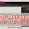 PDFのタイトルやキーワード（プロパティ）を設定する方法とSEO・AIO・GEOにおける重要性